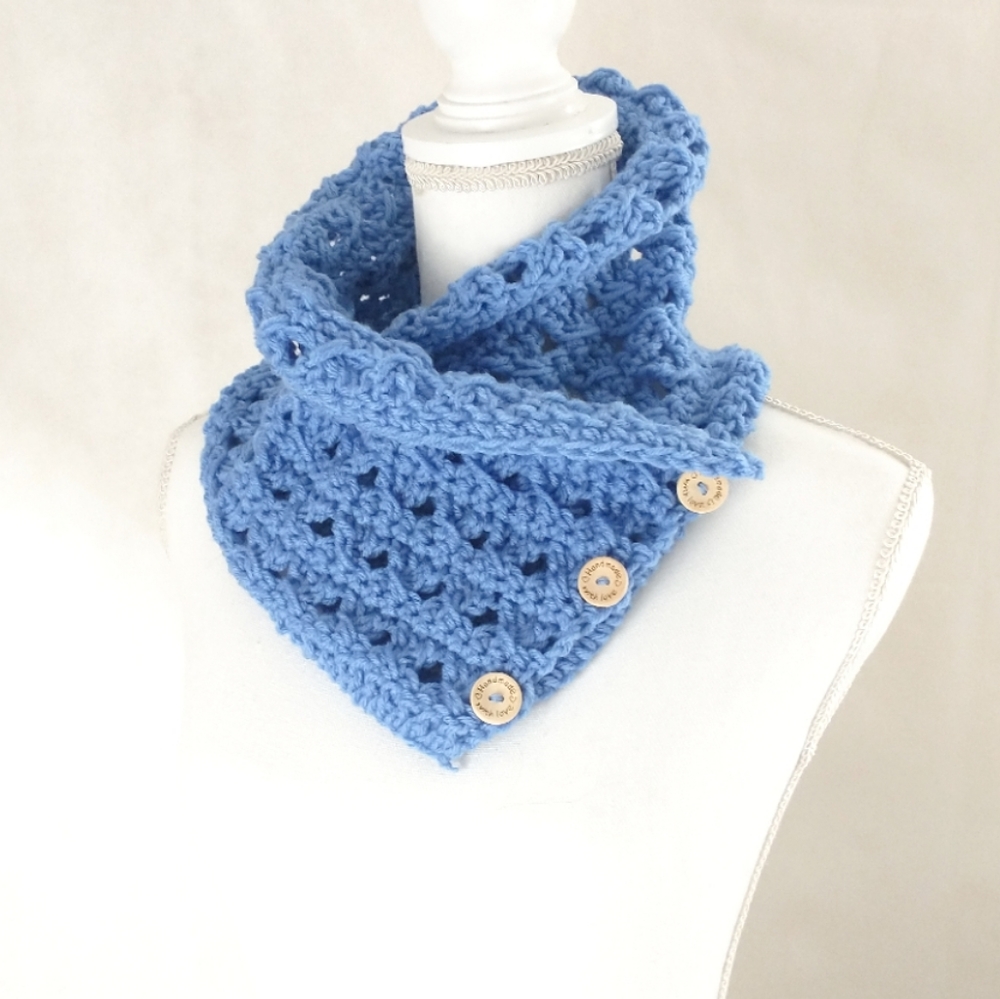 💎Cowl, Scarf, Neck warmer, Handmade, Crochet